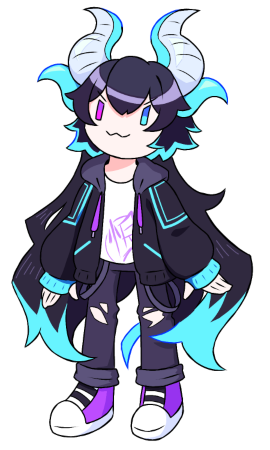 The Oni Avatar used by Jason's online